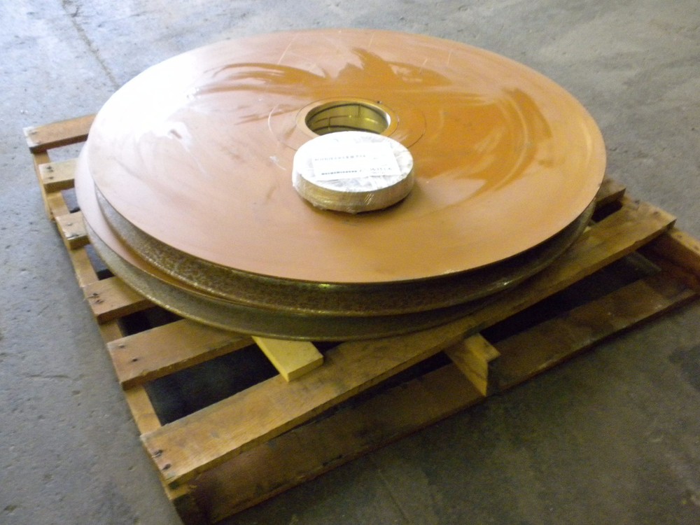 85 TON /30 TON AUX WHITING SHEAVE BLOCK-NEW, UNUSED W/COVER-BEARING