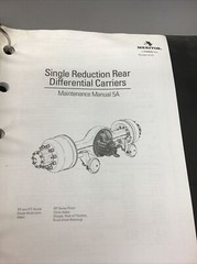Various Meritor Maintenance Manuals See Pics For Titles (H3)