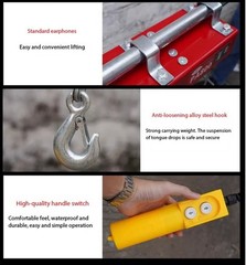 Micro Electric Hoist, Household Small Hoist, 220V Small Lifting Machine