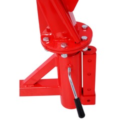 500Lbs Pickup Truck Hydraulic PWC Dock Jib Engine Hoist Crane Hitch Mount