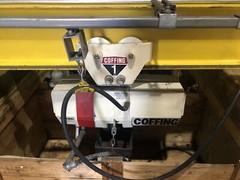 Coffing 1 Ton A-Frame 18′ long beam Electric Hoist 115/230V 1 Ph w/ lights