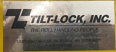 TILT-LOCK L2-16 Reel Roll Coil Hoist Lift Manipulator Air/120 vac Single Phase