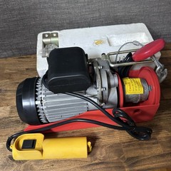 110VAC Electric Rope Hoist Winch with Wire Rope and Mount Plate 440-880lbs