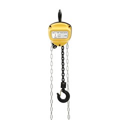 1 Ton 9.84ft Chain Puller Block Chain Lift Hoist Hand Tools Chain Lifting + Hook
