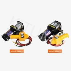 Car Mounted Small Crane Vehicle Traction Self Rescue Trailer Winch Hoist