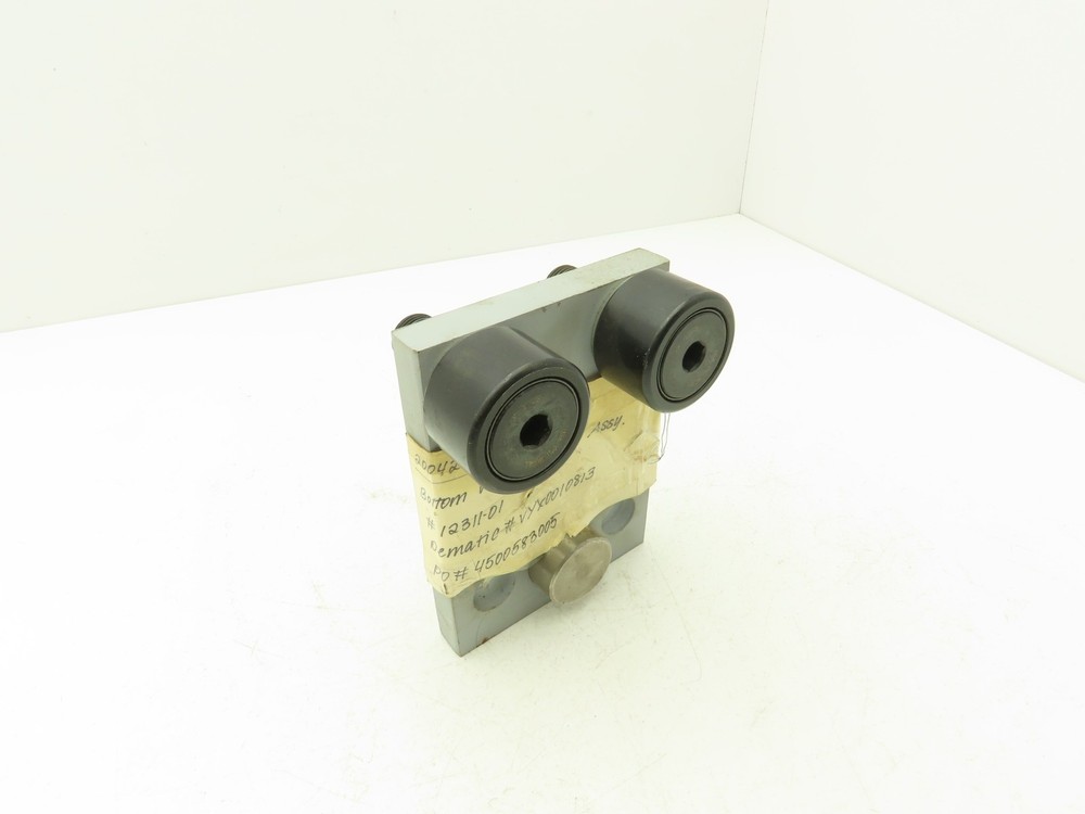 Dematic 20042-000 Load Wheel Assembly Bottom Vertical Guide CF2SB 2″ Rollers