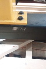 OPEN-BOX Electric Powered Counter Balanced Floor Crane 1500 lb. Retracted