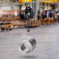1800W 110V Electric Hoist with Wired Control Electric Chandelier Hoist LES-S500