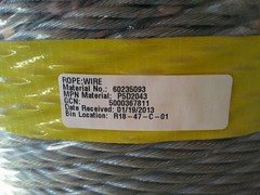 NEW Kone Cranes Wire Rope P5D2043