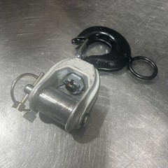 Lineman Little Mule Hook and Latch Bottom Block Assembly- Used Surplus.