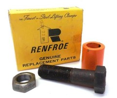 RENFROE GENUINE REPLACEMENT PARTS BOLT & SPACER SLEAVE 3-FR-30, LIFTING CLAMP