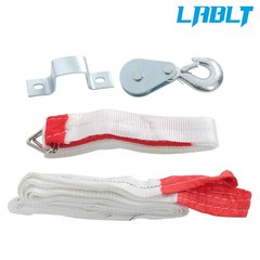 LABLT PA200 440lbs Electric Hoist with 14 FT Wired Remote Control 110V Motor