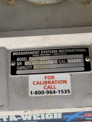 Porta-Weigh X-Plus 30,000 X 10 lbs MSI-4300 Hanging Portable Crane Scale