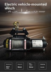 Electric Winch Car 12v24v Electric Hoist Buggy Winch Car Winch Self Rescue