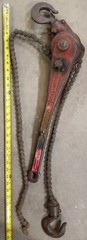 Coffing Hoist Mighty Midget A1 Ratchet Hoist 1 Chain 3/4 TON 2 Chains 1 1/2 TON