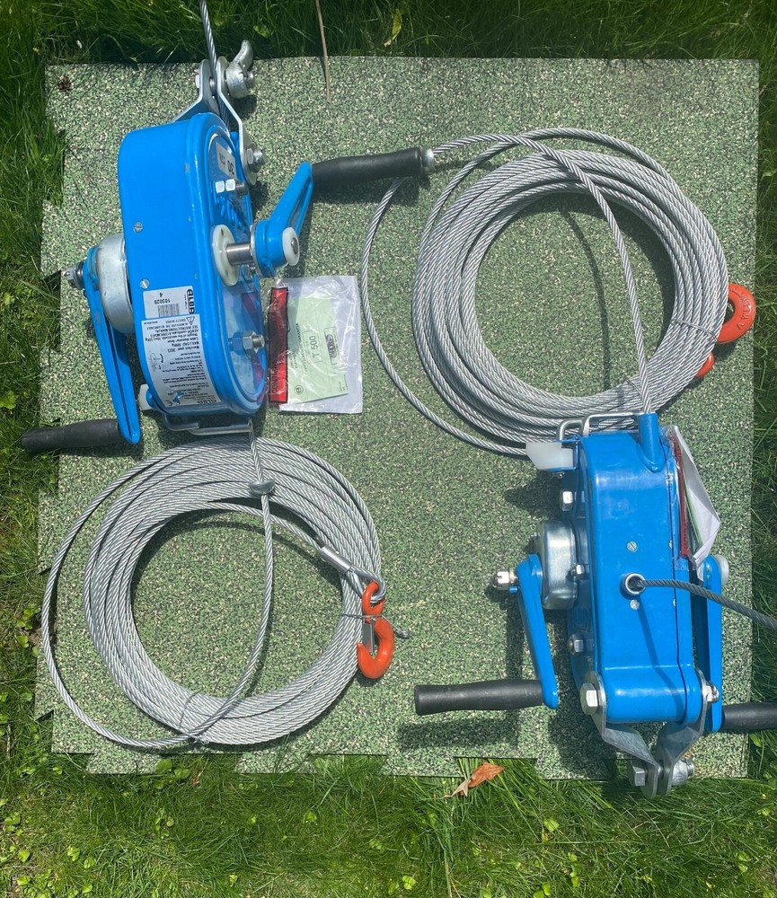 BRAND NEW Scaffold winch with wire / grip hoist ALBA T-500