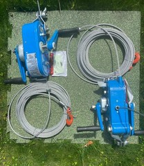 BRAND NEW Scaffold winch with wire / grip hoist ALBA T-500