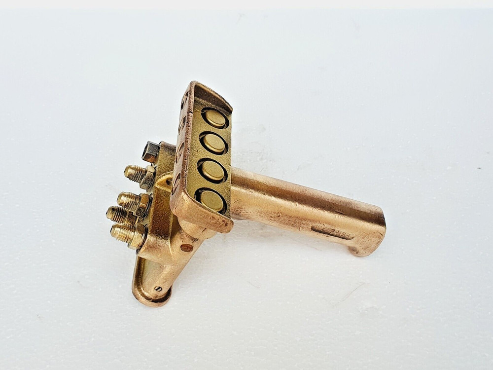 JD NEUHAUS Pneumatic Pendant Control for Hoist & Winch 4 Way, Brass