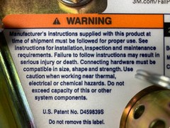 3M DBI-SALA 2103143 Adjustable Width Beam Trolley 3″ to 8″ Flange – New