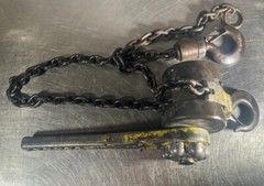Tugit 1 Ton Ratchet Chain Hoist Come-A-long Winch Rigging. Item ID #3