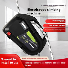 Rechargeable Rope Climber Hoist Hoist Wireless Remote Control Lifting Crane