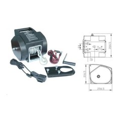 3500lbs 5000lbs Marine Electric Winch 12V Portable Winch Tractor for Yachts