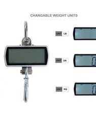 VisionTechShop Digital Crane Scale, VTS-CD Series, Heavy Duty Hanging Scale