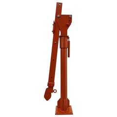 Small Indoor Crane 3000 lbs Remote Control Winch Hoist Universal adjustable