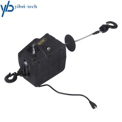 2-in-1 Portable Electric Hoist Power Winch 1100lbs Wireless Remote Control 1500W