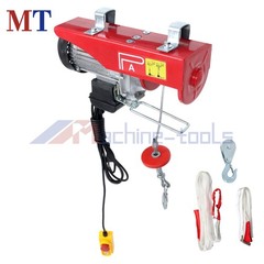 PA800 Electric Hoist 1760lbs Crane Winch w/ Wired Remote Control 1350W 110V