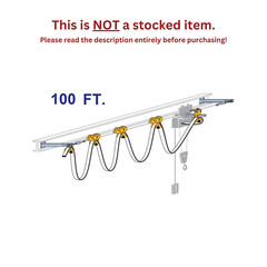 CONDUCTIX FLAT CABLE STRETCH WIRE FESTOON KIT (100 FOOT)