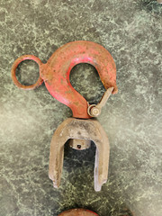 LOT OF 13 Lineman Hook and Latch Bottom Block Assembly with Hot Stick Ring