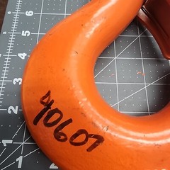CM 40607 #9 STEEL 6 TON HOOK 640-132 646 201B [B8B1]