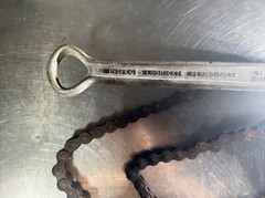 A.B. Chance 1 1/2 Ton Ratchet Chain Hoist