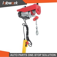 Labwork 440 lbs Lift Electric Hoist 110V Electric Winch Single/Double Slings