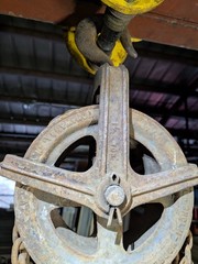 Vintage Blue Boy 1.5 Ton Direct Differential Chain Hoist Chisholm Moore Local Pk