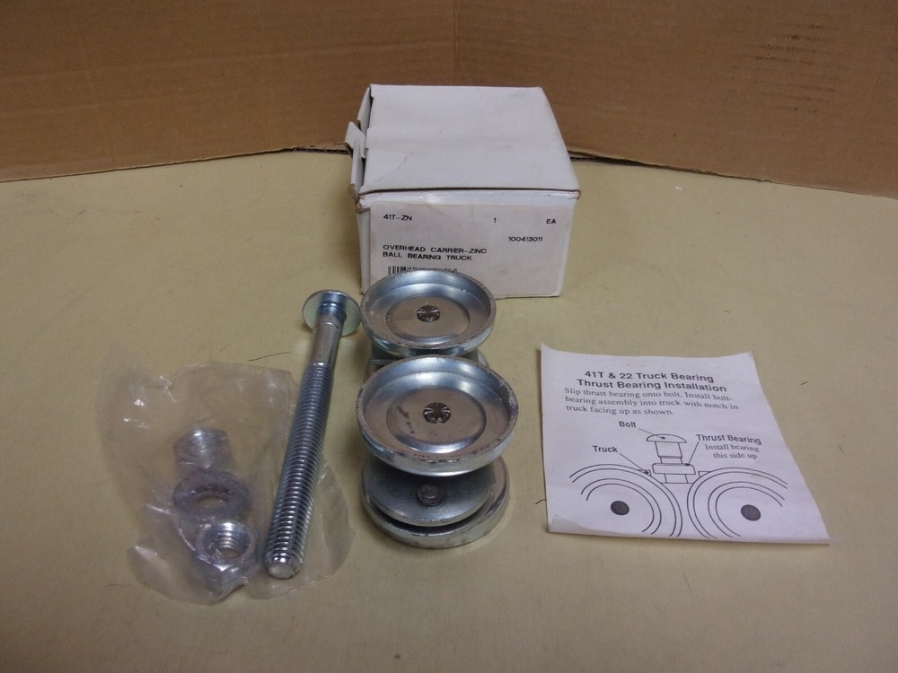 Overhead Carrier 41T-ZN Zinc Ball Bearing Truck