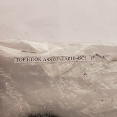 Top Hook Assembly P-LA010-45C 1TON 1PC