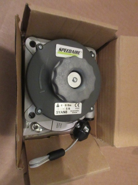 Speedaire Tool Retractor 5YAN8 Tool Balance New In Box w/all hardware