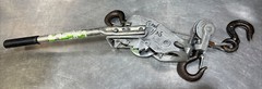 Lug-All Come Along 2250-20 Double Rigged 1125lbs Single Rig Hoist Winch Lincoln