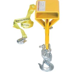 NEW! Auto-Tension Single Fork Forklift Hook 4000 Lb Swivel Hook!!