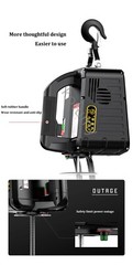 Home Small Crane Portable Electric Hoist Small Lift Hoist Air Conditioning Crane