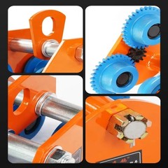 Manual Trolley 0.5/1/2/3/t Ton I-Beam Pulley Block Lifting Hoist Monorail Crane