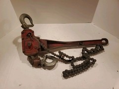 Coffing Model A-1 Ratchet Lever Hoist Chain Puller 3/4 Ton 1.5 Ton 2 Chains USA