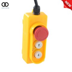 1320lbs Mini Electric Hoist 14ft Wired Remote Control 1150W 20-40ft Height 110V