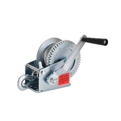 Heavy Duty Hand Winch 1200 lbs with 32 ft Steel Wire Rope, Hand Crank Strap G…