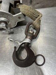 Chance Hoist 1 Ton Hot Stick Ratcheting Strap Hoist. Item ID #35. Used Surplus