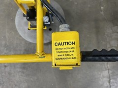 TILT-LOCK L2-16 Reel Roll Coil Hoist Lift Manipulator Air/120 vac Single Phase