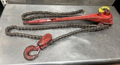 Coffing Hoist 1 Chain-1 1/2 Ton 2 Chain-3 Tons Chain Hoist Used Surplus. ID #3