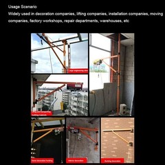 Reinforced Wall Bracket Fittings for 220V Rotatable Domestic Hoist